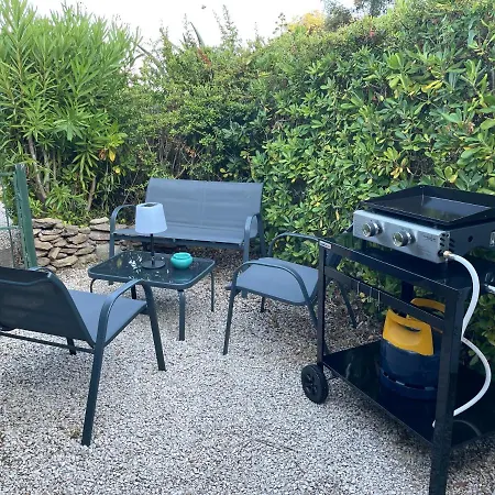 Studio/jardin/piscine/plage Pramousquier * 勒拉旺杜